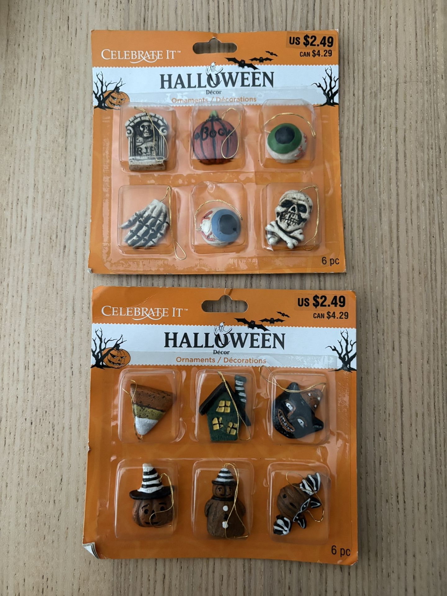 Halloween  Mini Ornaments 
