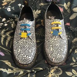 LIMITED EDITION keith haring doc martens
