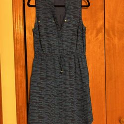Women’s Size Small Apt 9 Blue Sleeveless Dress 