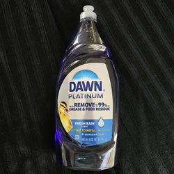 Dawn Platinum Fresh Rain Dish Washing Liquid 32oz