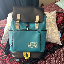 New Coach backpack received, but not using