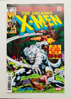Uncanny X-Men #140 Marvel Comics Facsimile