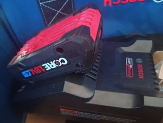 Bosch battery w/ bag