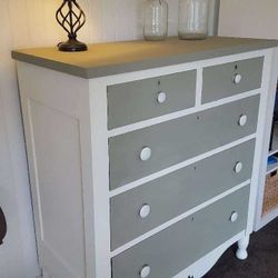 Beautiful Shabby Chic oversized dresser