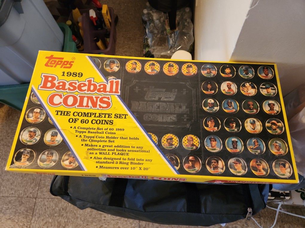 1989 TOPPS Baseball Coins