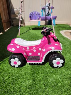 Kids Minnie Mouse Ride-On ATV – Excellent Condition 💖