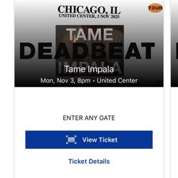 Tame Impala Tonight At United Center 