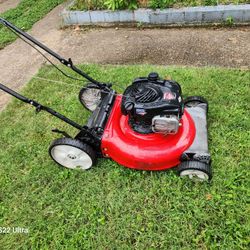 Basic Push Mower Yard Machine 