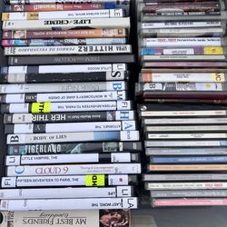 All cds. Movies. DVD