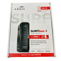 ARRIS Surfboard (32x8) DOCSIS 3.0 Cable Modem 1.4 Gbps Max Speed