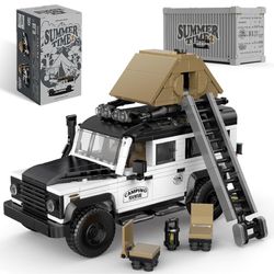 JEEP CAMPING LEGO-style NEW IN BOX