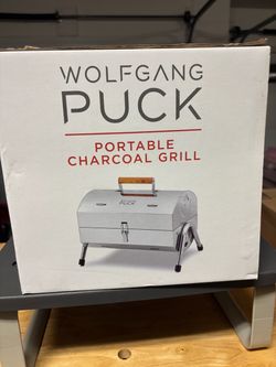 Wolfgang Puck Portable Charcoal Grill- new in box
