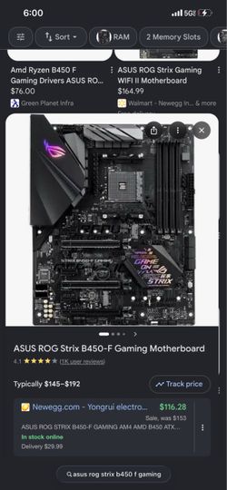 Asus ROG strix b450