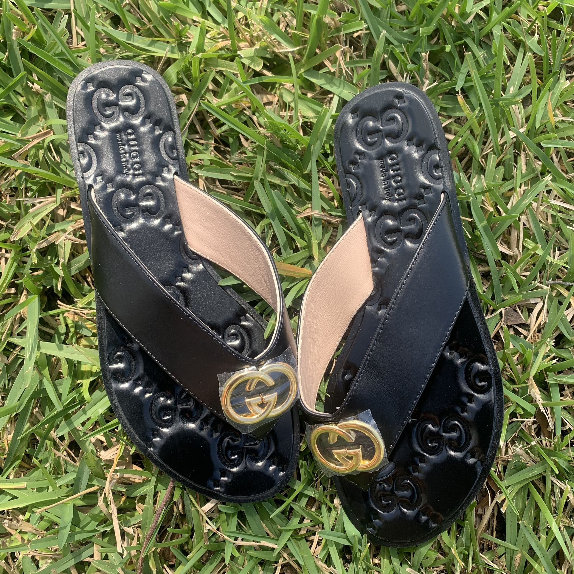 Women’s Gucci Slides Black Sandals 37