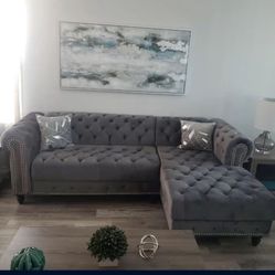 Grey Sectional 