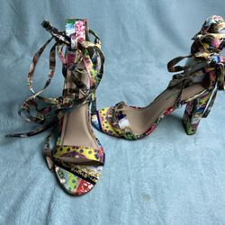 Multicolored Heels