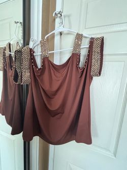 Brown shirt