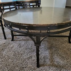 Center Table With 2 Night Lamps Table
