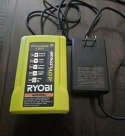 Ryobi Battery Charger OP404 40v Lithium Battery Charger