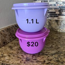 Mini tupperware bowls