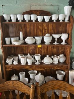 Shelf and dishes