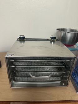 Stainless Steel Food Dehydrator with Trays