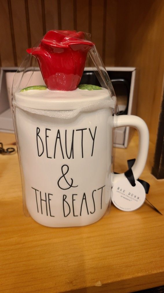 Rae Dunn Beauty & The Beast Mug