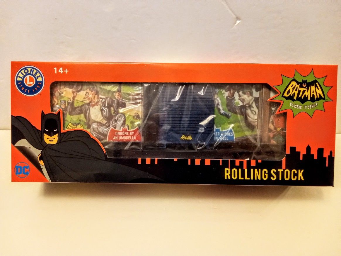 Lionel Batman Hi-cube Boxcar