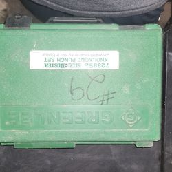 Greenlee Knockout Punch Set