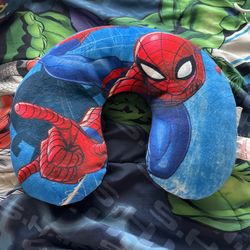 Spider-Man Neck Travel Pillow