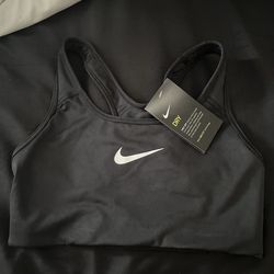 Nike Sports Bras (Black Dri-FIT + Grey) Small – New w/ Tags