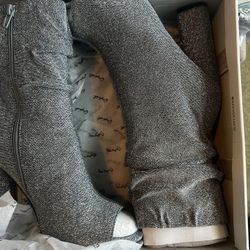 Peep Toe Boots Booties