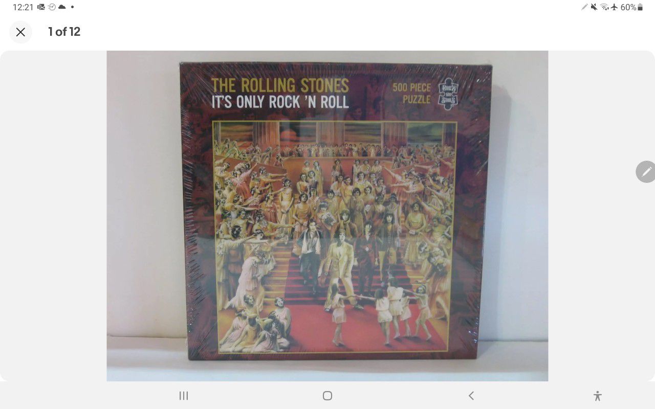 Rolling Stones It's Only Rock N Roll (1000 Piece Jigsaw Puzzle)