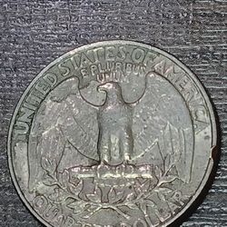 This One Is A Very RARE Extremely RARE LIBERTY Quarter Has A Small Error On It's Wings 