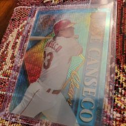 Jose Canseco 1995 Topps Stadium Club Members Only Clearcut Insert Baseball Card 