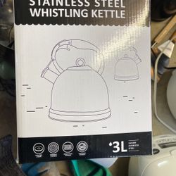 stainless steel whistling kettle