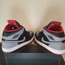 Jordan 1 Black Cement Fire Red