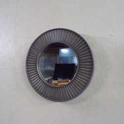 3piece Set Of Gray Mirror Circle Shape