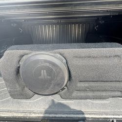 Tacoma JL Audio Stealthbox Subwoofer 