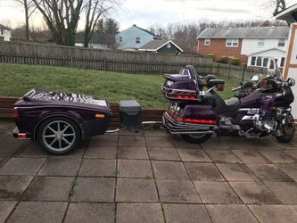 1995 Limited Edition Honda Goldwing with Trailer