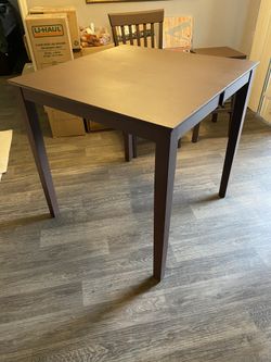 Bar Table With 2 Chairs And 2 Stools