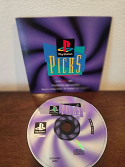 Vintage Sony Playstation picks interactive sampler demo cd 1995
