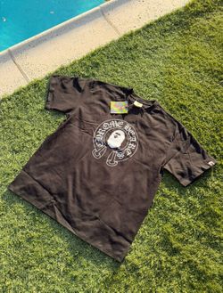 Bape x Chrm Hrts Black Tee - XL&L