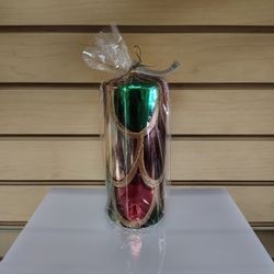 Decorative Candle - $9.99 ( NEW ) 7 inches. Red / Green  / Gold  / Copper / Brown