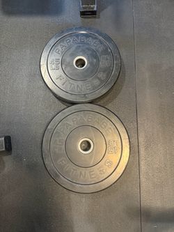 Bumper plates 45s