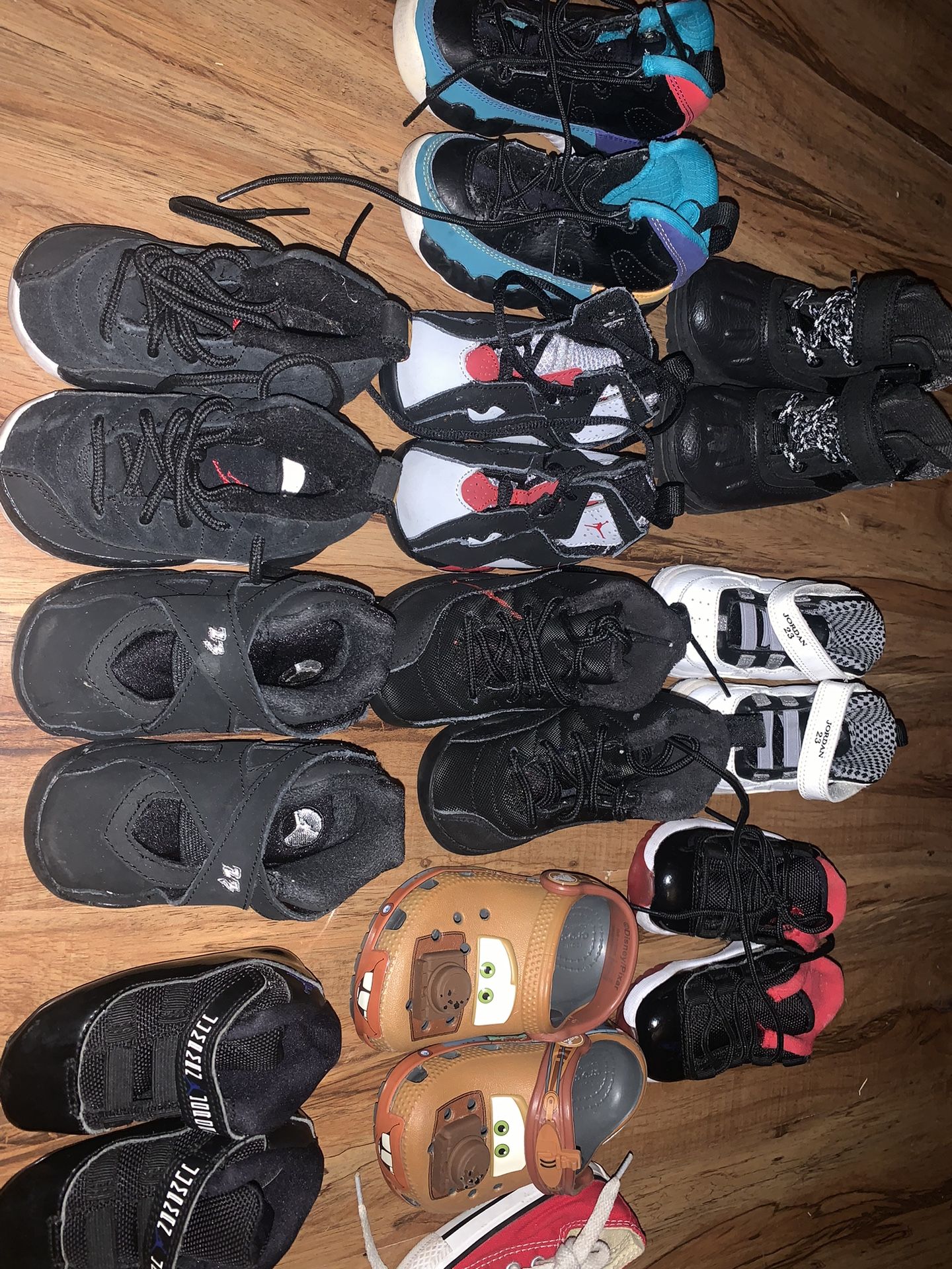 Baby Shoes (Jordan’s ,vans, Crocks,boots) Take All