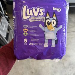 Luvs diapers Size 5 $5 