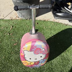Hello Kitty Luggage Scooter