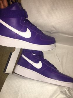 Varsity purple high Air Force 1