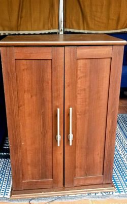 Brown cabinet